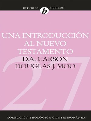cover image of Una introducción al Nuevo Testamento